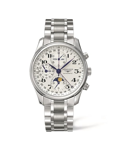 Longines - Master Full Calendar, Chronograph & Moonphase