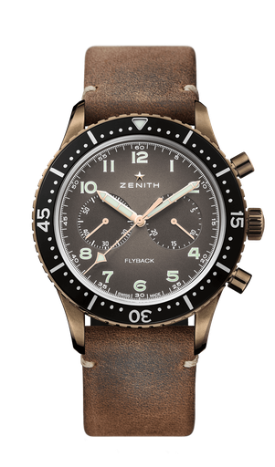 [29.2240.405/18.C801]  Zenith - Pilot Cronometro Tipo CP-2 flyback