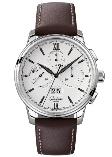 [1-37-01-05-02-07]  Glashütte Original - Senator Chronograph Panorama Date