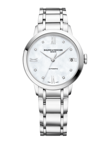[M0A10496]  Baume & Mercier - Classima Lady Automatic with diamonds