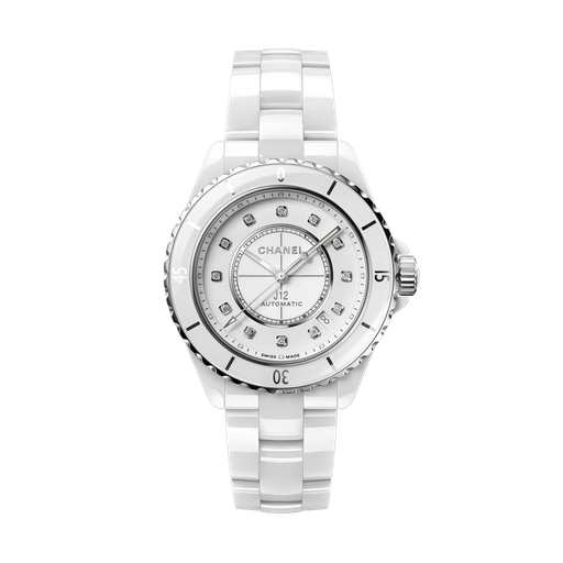 [H5705]  Chanel - J12 White Ceramic 38 mm
