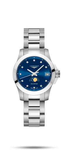 [L33804976]  Longines - Conquest Moonphase 29.50