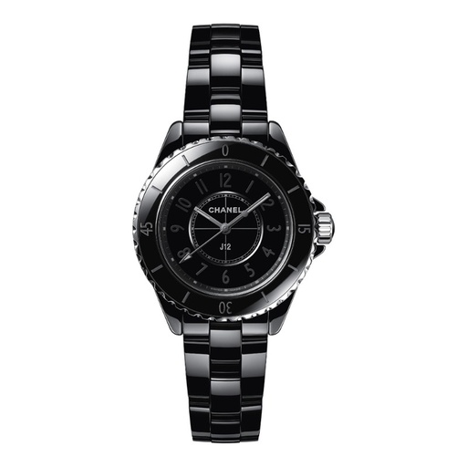 [H6346]  Chanel - J12 Phantom Black 33 mm