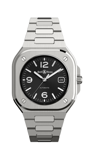 [BR05A-BL-ST/SST]  Bell & Ross - BR 05 Black Steel
