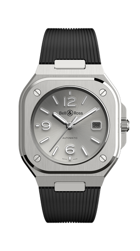[BR05A-GR-ST/SRB]  Bell & Ross - BR 05 Grey Steel