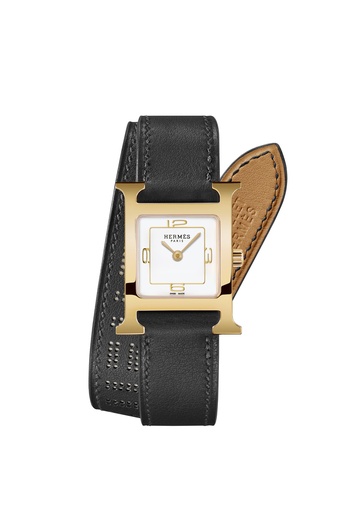 [049200WW00]  Hermès - Heure H PM Qtz Steel plated rose gold