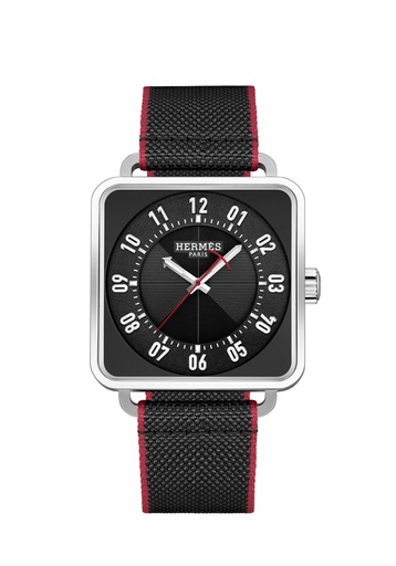 [046460WW00]  Hermès - Carré H MM Auto Steel