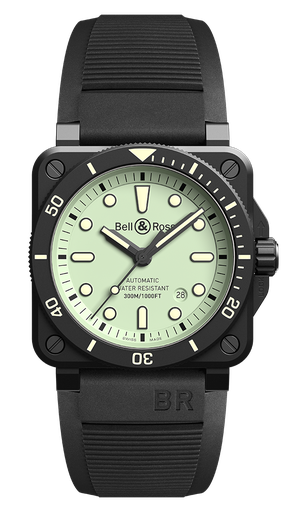 [BR0392-D-C5-CE/SRB]  Bell & Ross - BR 03-92 Diver Full Lum