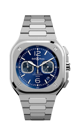 [BR05C-BLU-ST/SST]  Bell & Ross - BR 05 Chronograph