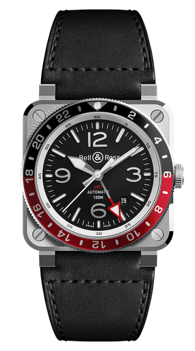 [BR0393-BL-ST/SCA]  Bell & Ross - BR03-93 GMT "Coke"