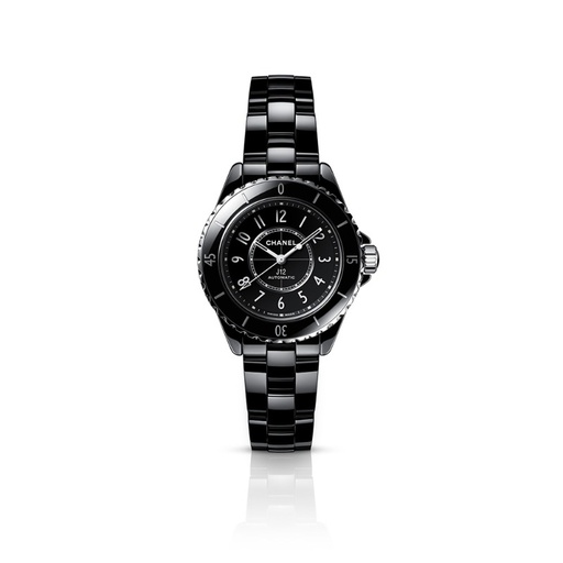 [H5696]  Chanel - J12 Black Calibre 12.2 33 mm