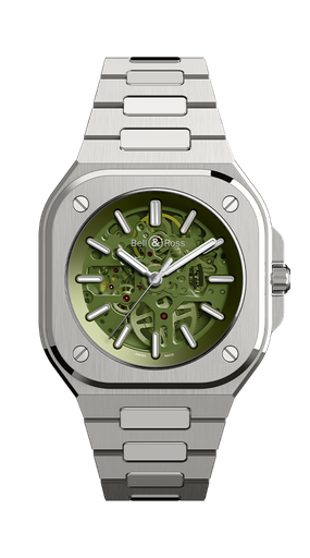 [BR05A-GN-SKST/SST]  Bell & Ross - BR05 Skeleton Green