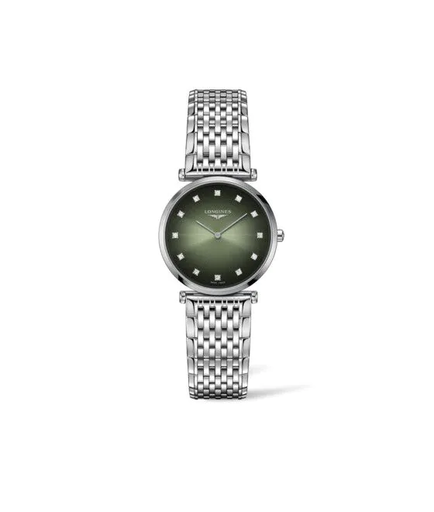 [L45124926]  Longines - La Grande Classique Green Dial with Diamonds