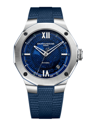 [M0A10701]  Baume & Mercier - Riviera Automatic Date Display 42 MM