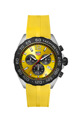 [CAZ101AM.FT8054]  TAG Heuer - Quartz Chronograph - Diameter 43 mm Yellow