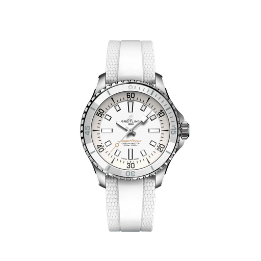 [A17377211A1S1]  Breitling - Superocean Automatic 36 Stainless Steel White