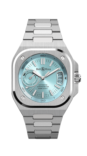 [BRX5R-IB-ST/SST]  Bell & Ross - BR-X5 Ice Blue Steel 41 MM