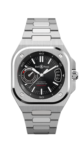 [BRX5R-BL-ST/SST]  Bell & Ross - BR-X5 BLACK STEEL