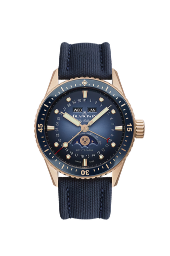 [5054-3640-O52A]  Blancpain - BATHYSCAPHE QUANTIÈME COMPLET PHASES DE LUNE