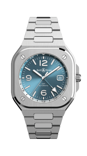 [BR05G-PB-ST/SST]  Bell & Ross - BR 05 GMT Sky Blue