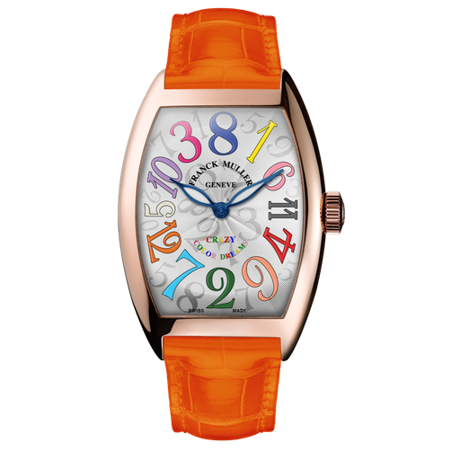 [5850 CH COL DRM]  Franck Muller - Crazy Hours 5850 Color Dreams in Pink Gold