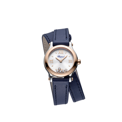 [278620-6001]  Chopard - Happy Sport Steel & Pink Gold 25 mm Q