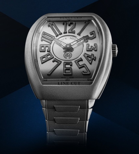 [V 41 S AT REL LINE CUT ]  Franck Muller - Vanguard Line Cut