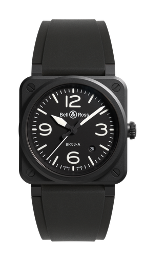 [BR03A-BL-CE/SRB]  Bell & Ross - BR 03 Black Matte