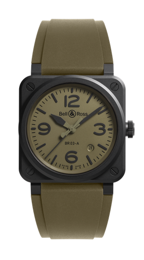 [BR03A-MIL-CE/SRB]  Bell & Ross - BR 03 Military Ceramic