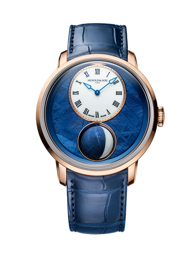 [1.LMAR.Z01A.C211R]  Arnold & Son - Luna Magna red gold Meteorite