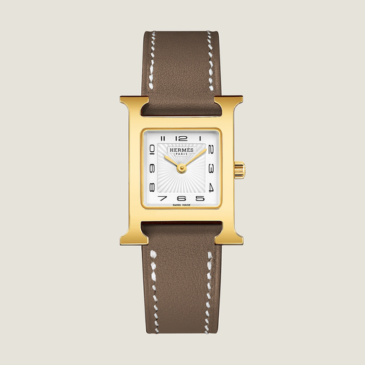 [055422WW00]  Hermès - Heure H watch, Small model, 25 mm