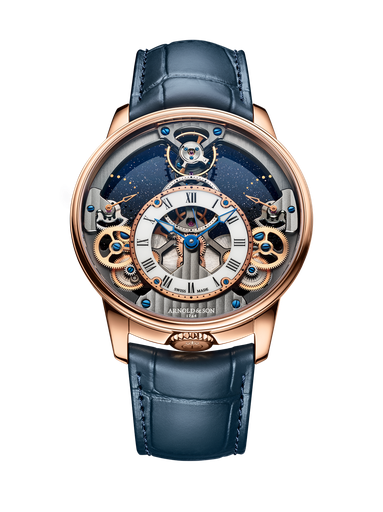 [1TPER.W01A.C153A]  Arnold & Son - Time Pyramid 42.5 red gold