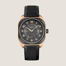 [060124WW00]  Hermès - H08 Extra Large Pink Gold and Titanium Case