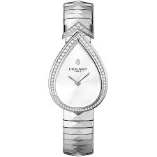 [W85373]  Chaumet - Joséphine Aigrette Watch in Stainless Steel & Diamonds
