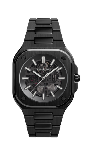 [BR05A-BL-SK-CE/SCE]  Bell & Ross - BR 05 SKELETON BLACK CERAMIC