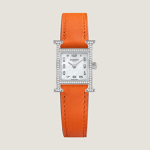 [053029WW00]  Hermès - Heure H watch, Mini model, 21 mm