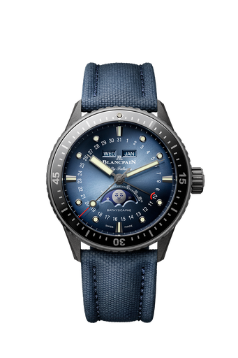 [5054 0140 O52A]  Blancpain - Bathyscaphe Quantième Complet Phases de Lune
