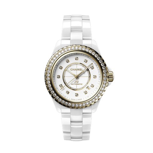 [H9836]  Chanel - J12 White Calibre 12.1 38 mm
