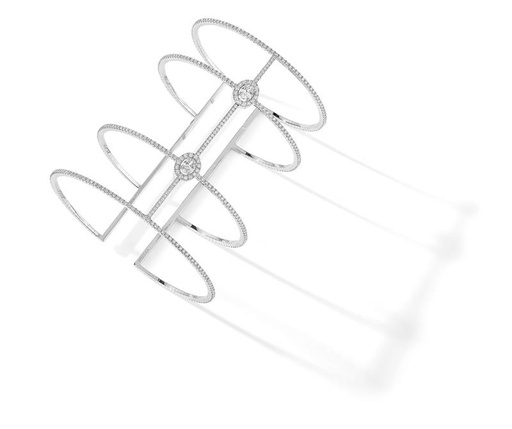  Messika - Cuff Amazone Skinny 4 rangs