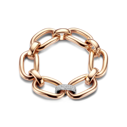  JBS - Bracelet Pink Gold 1 Link Set