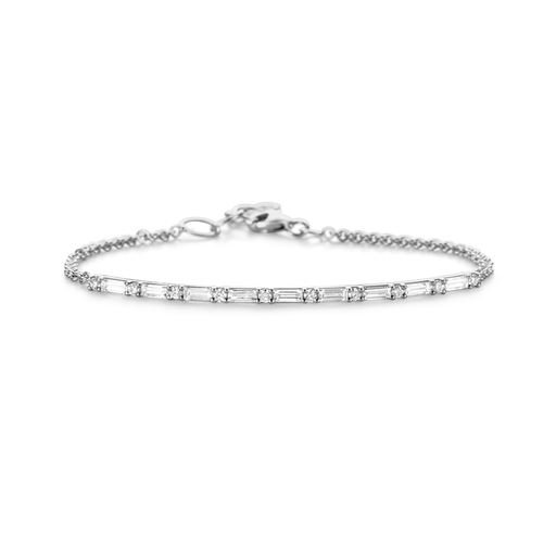  JBS - Bracelet with brilliants and baguettes