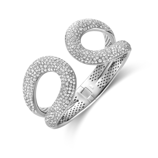 [1PU1481035/2]  Damaso - bracelet white gold set with diamond