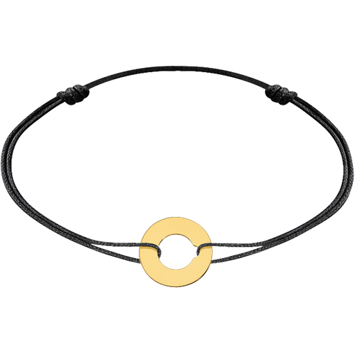 [343401]  Dinh Van - Cible small cord bracelet