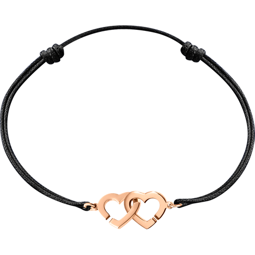 [345110]  Dinh Van - Double Cœurs R9 cord bracelet
