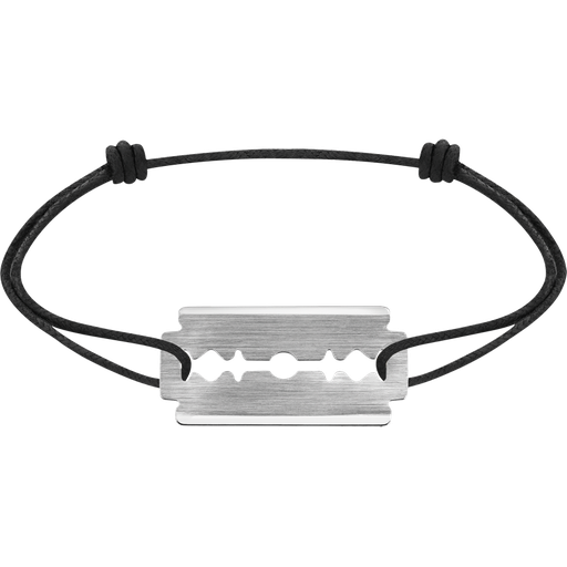[350203]  Dinh Van - Lame de Rasoir cord bracelet