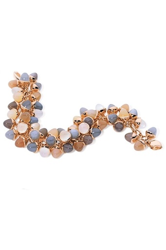 [B-MFL-Cas-rg]  Tamara Comolli - Bracelet Mikado Flamenco Cashmere