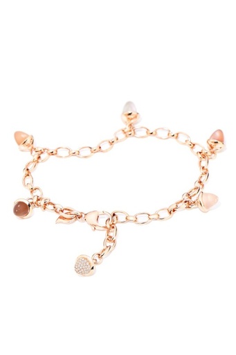 [B-MC-Ch-Camel-p-rg]  Tamara Comolli - Bracelet Mikado Charm Camel/pavé
