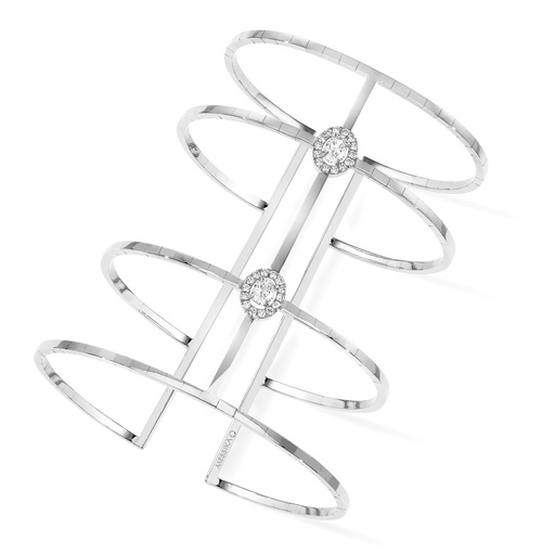 [6497]  Messika - Glam'Azone Skinny 4 Rows Cuff