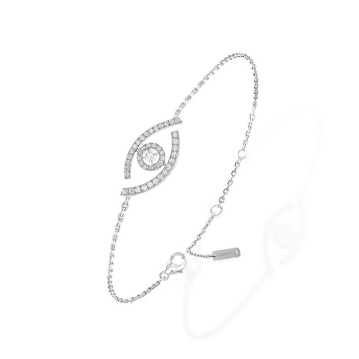 [10035]  Messika - Lucky Eye Bracelet pavé