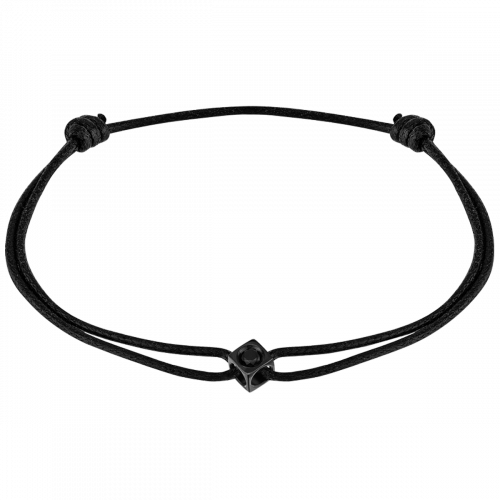 [308138]  Dinh Van - Cord bracelet Le Cube Diamant